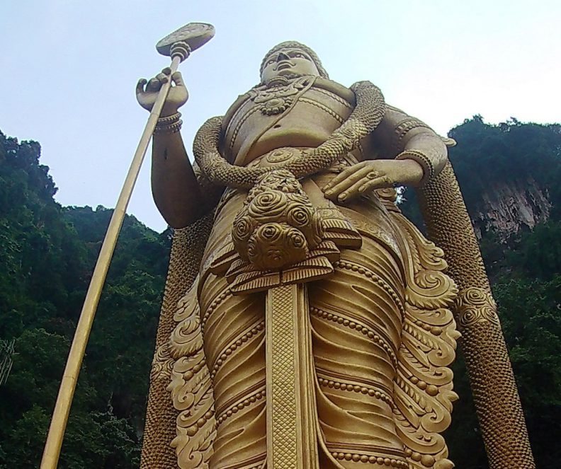 Lord Murugan statue at Batu Caves