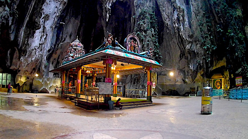 Shrine inside the Batu Caves