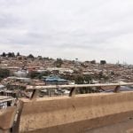 Shanty town outside of Nairobi, Kenya