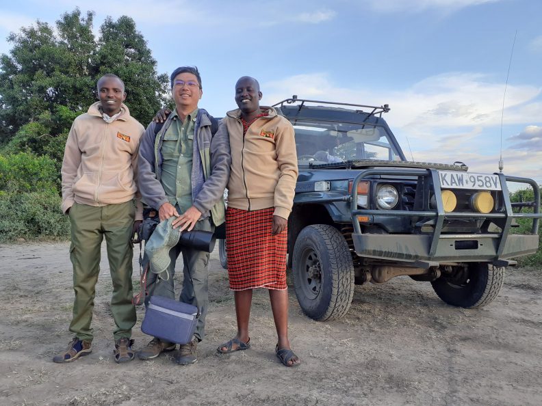 Kenyan and Masai Guide, Maasai Mara, Kenya