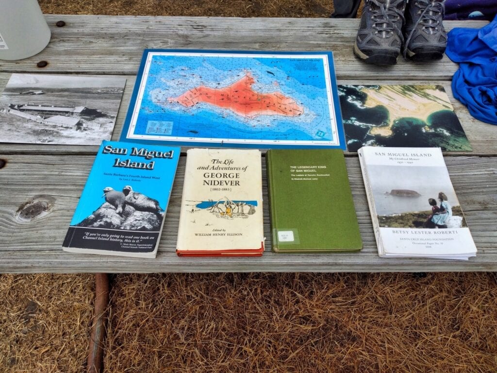 Books on San Miguel Island