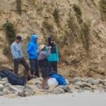 On the beach at Cuyler Harbor, San Miguel Island