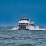 Island Packers Catamaran at Cuyler Harbor
